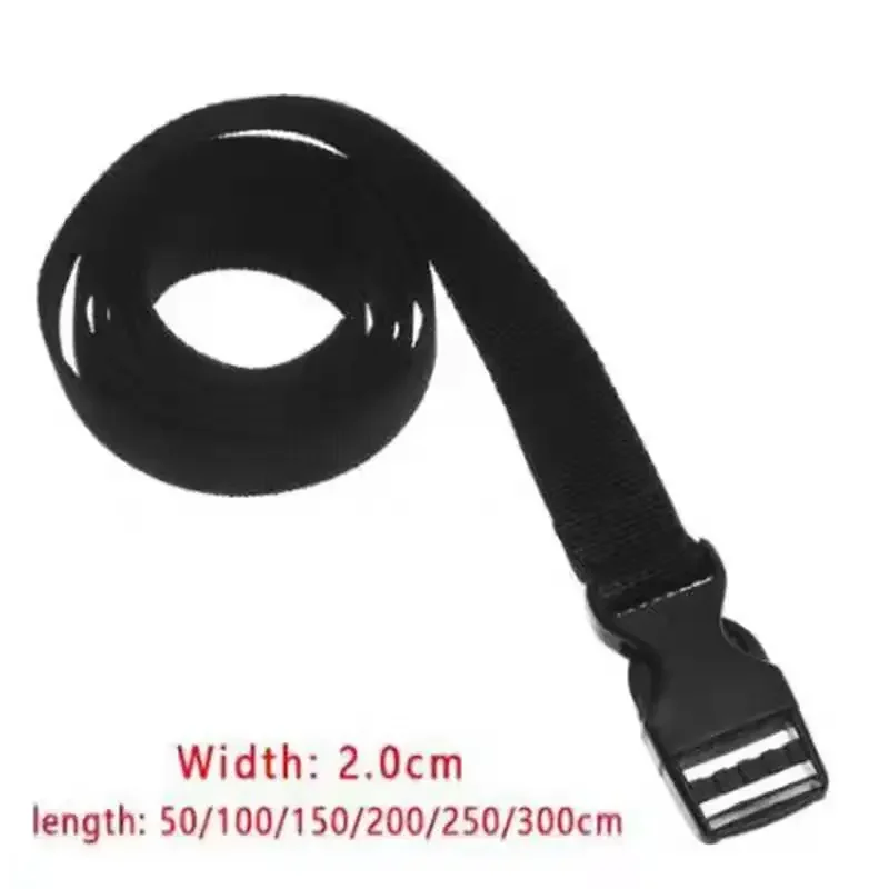 0.5~3M Nylon Luggage Strap Belt Suitcase Adjustable Luggage Box Fixing Belt with Password Travel Accessorie Outdoor Camping Tool