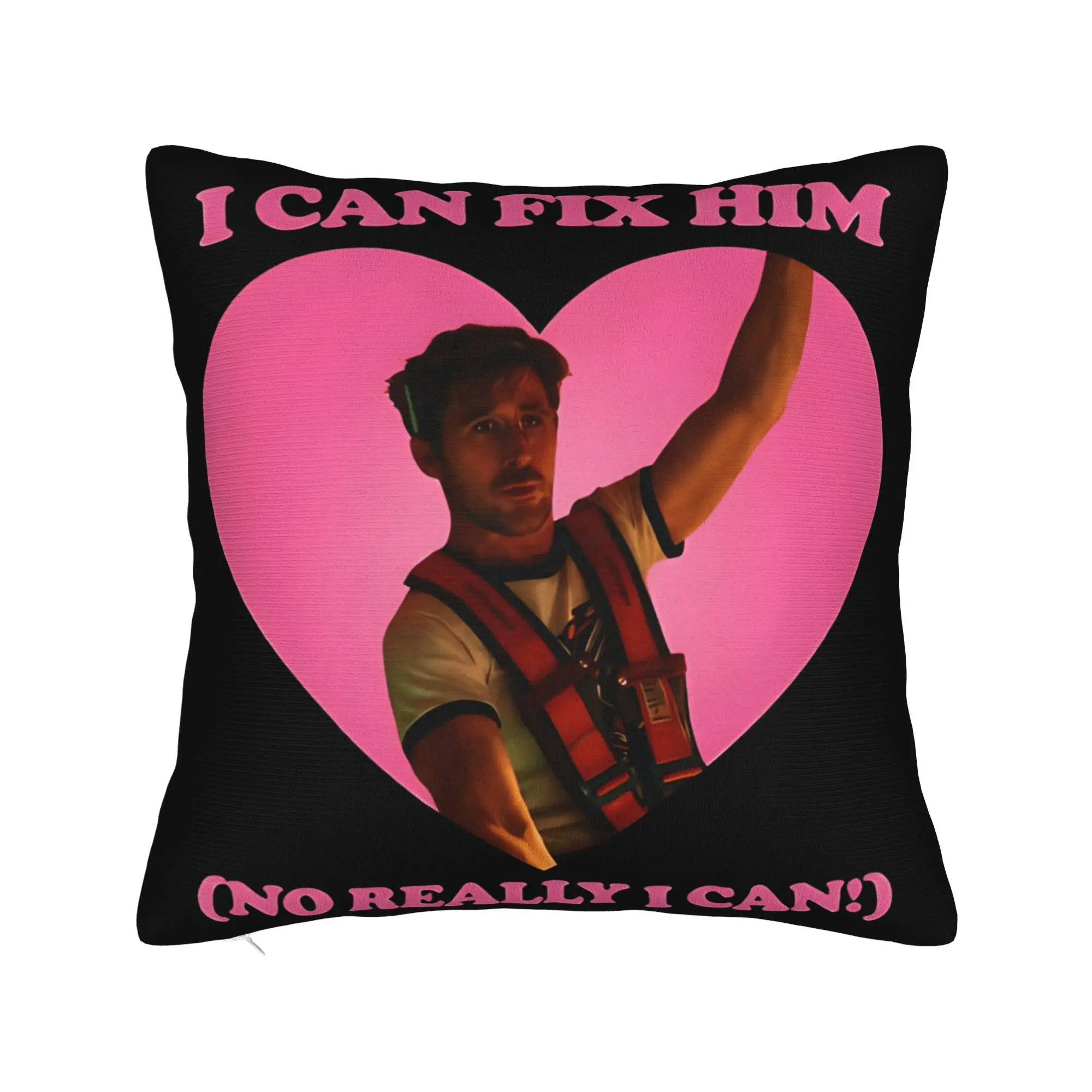 Custom Kawaii Pillow Cover for Living Room Chair - Project Hail Mary Design Featuring Rocky Ball