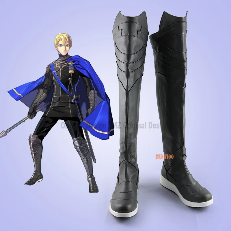 

Fire Emblem Three Houses Dimitri Alexandre Bladud Characters Anime Costume Cosplay Shoes Boots