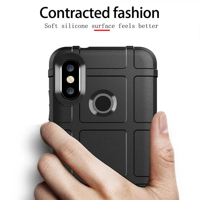 Heavy Duty Matte Soft Cover Shockproof Shield Case with Anti-Knock Silicone