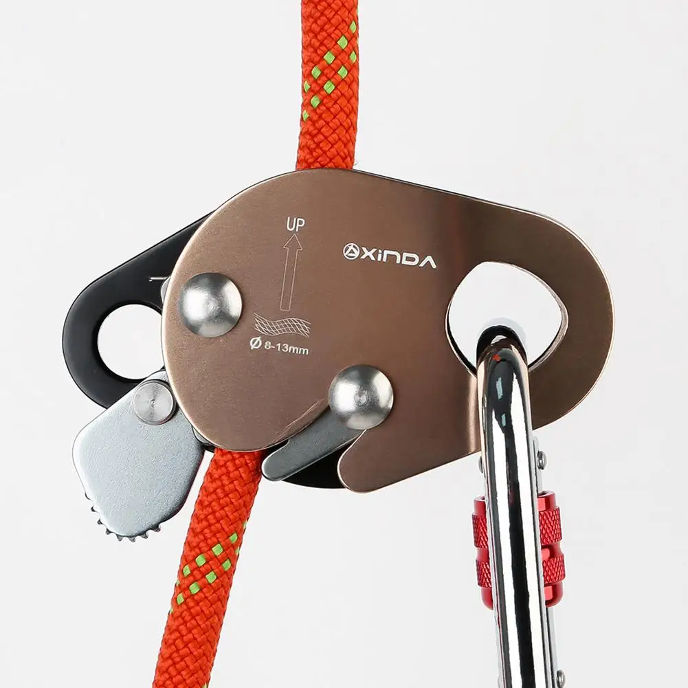 Self-Locking Climbing Descender 2