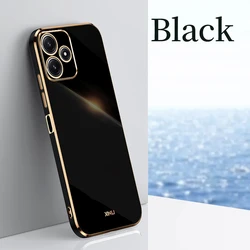 Premium Anti-Fingerprint TPU Camera Protection Cover for Xiaomi Redmi Note 12R (Black)