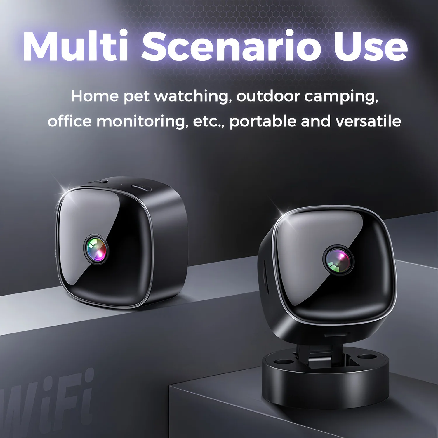 2.4G Wifi Mini IP Camera 1080 HD Micro Camcorders 355 Rotatable Video Security Surveillance Cameras Smart Home 5