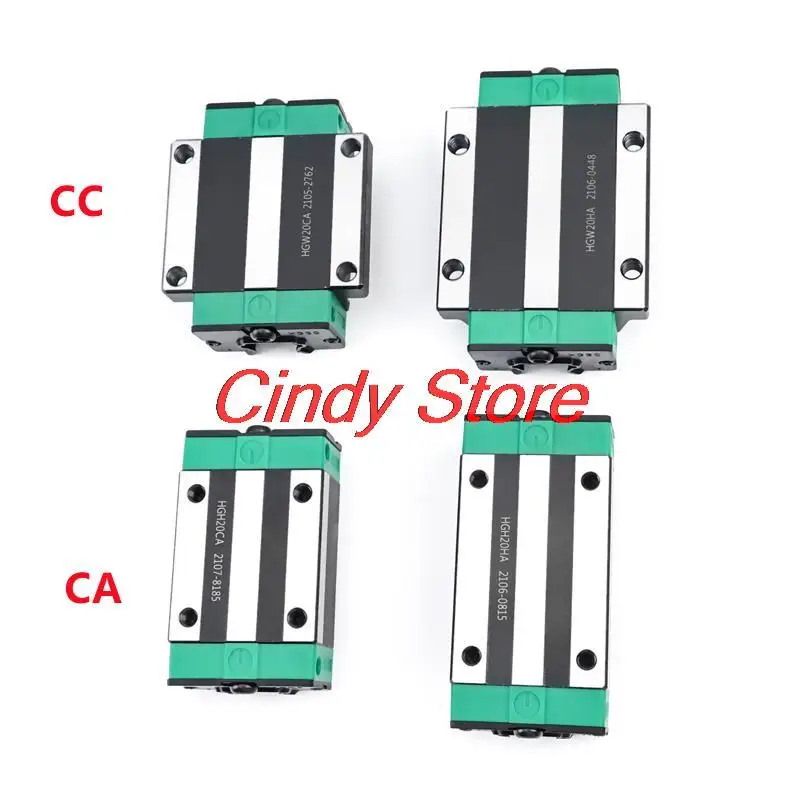 

HGH15CA HGW15CC HGH20CA HGW20CC HGH25CA HGW25 HGH30 HGW30 slider block match use HGR linear guide for linear rail CNC diy parts