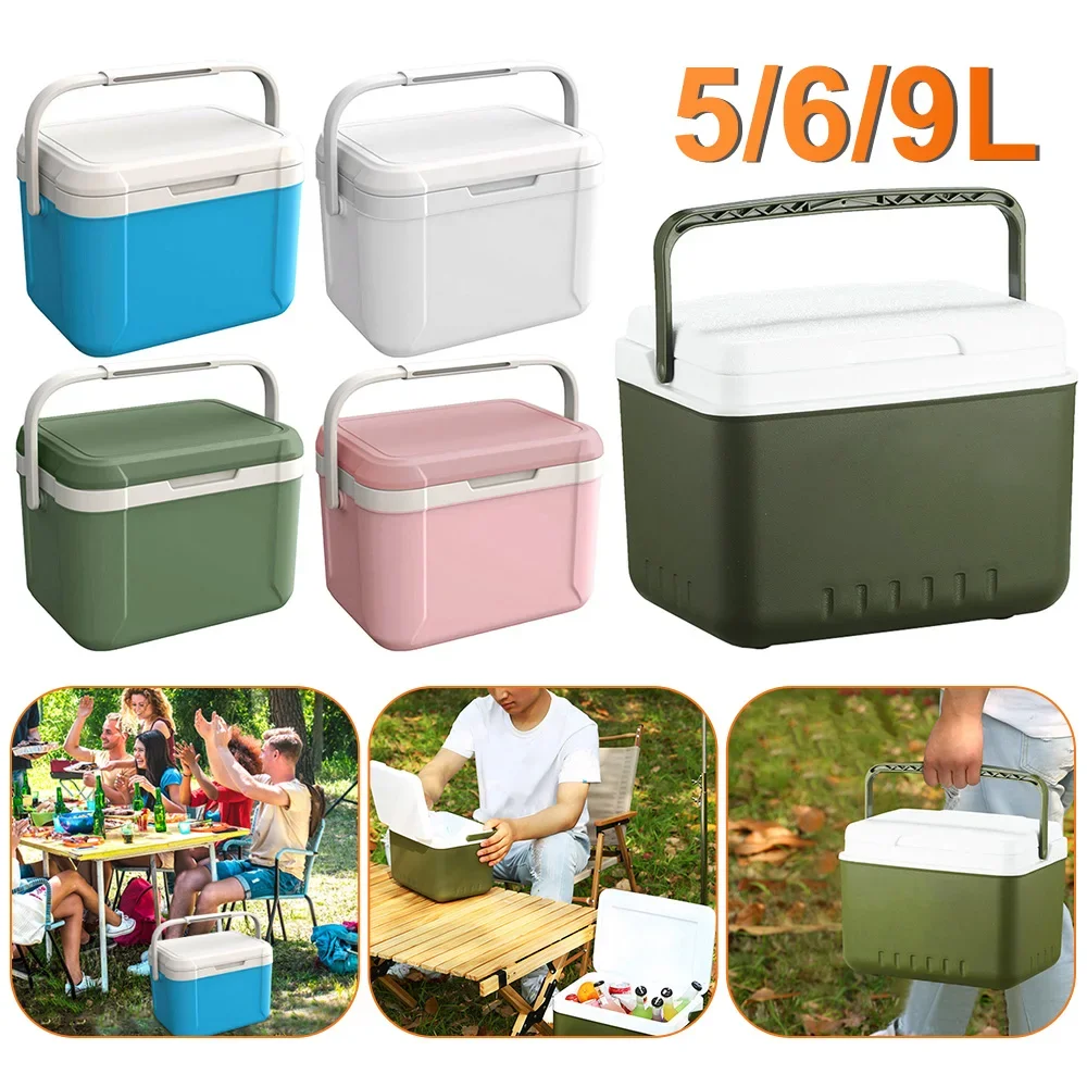 Outdoor Refrigerator Car Refrigerator Incubator Cooler Box Household Car Heat Preservation Freezer Mini Fridge Picnic Ice Bucket