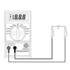 CM7115A Capacitance Meter Digital Multimeter LCD Display Measurement Tool ,Dual Slope Integrated A/D Converter System 2