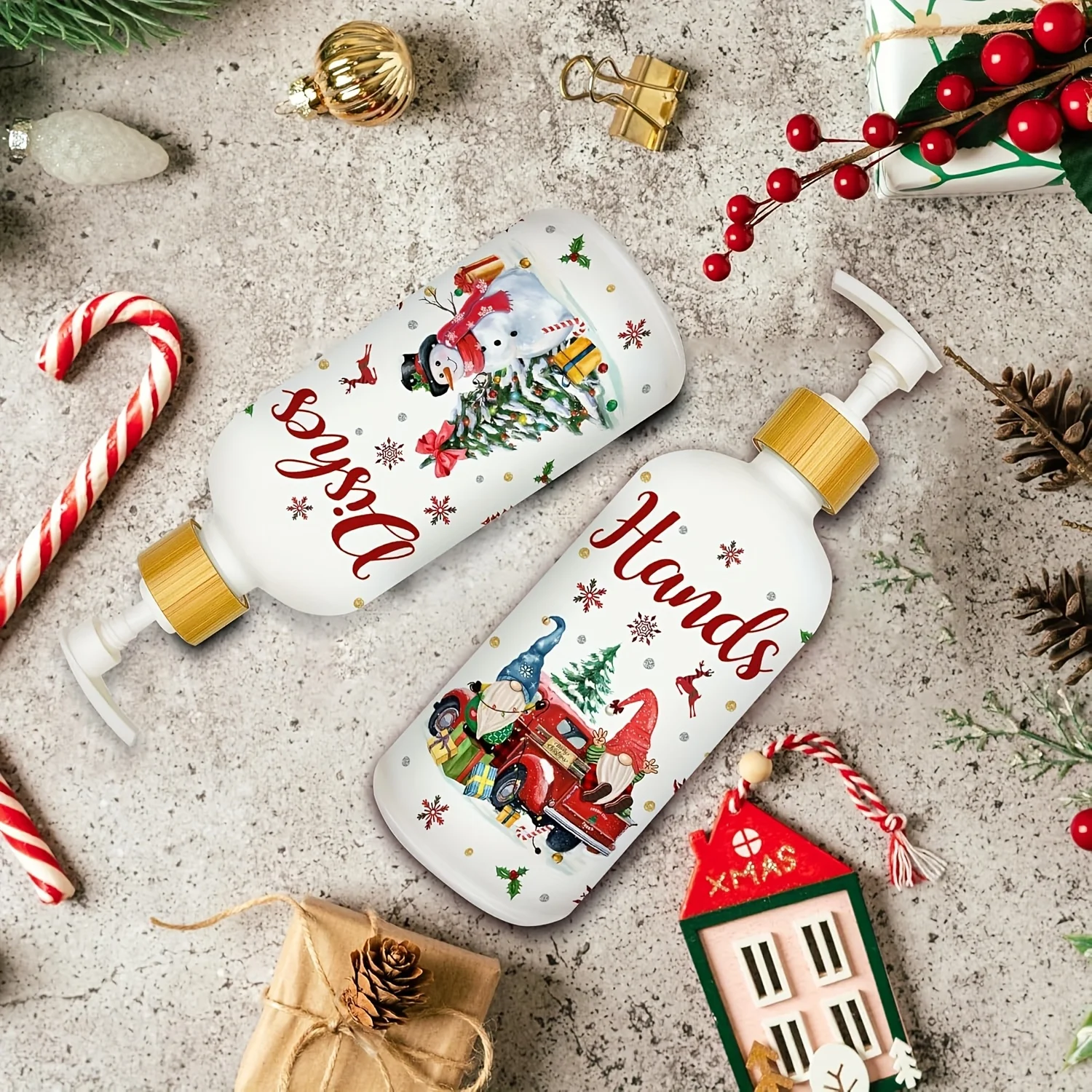 Christmas Gnome Soap Dispenser 6