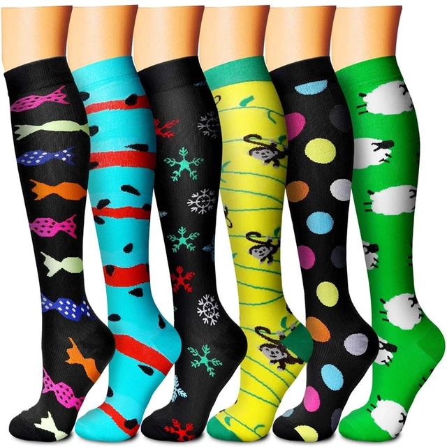 Sport Graduated Compression Socks 20-30 mmHg Laser Design