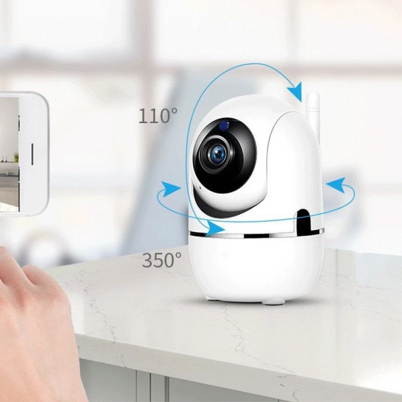 V720 Single Antenna Camera Mini Style WiFi Camera Smart Infrared HD Night Vision Wireless Security Hom Surveillance IP Camera 4
