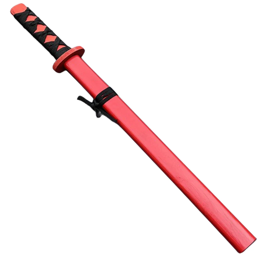 

Cosplay Sword Plaything Wooden Three-color Small Painted Samurai Toy Accessories Japanese Prop Halloween To-y