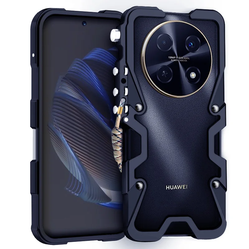 

Роскошный металлический алюминиевый бампер, противоударный чехол-накладка для Huawei Nova 12 SE / 12i / 12 s, алюминиевые Чехлы, бампер, оболочка