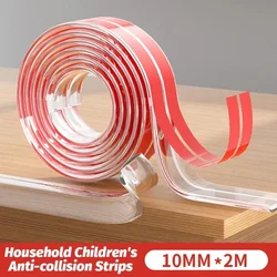 Transparent Child Safety Edge Protector - Soft Self - Adhesive Bumper Guard (10MM - 2M - C3082B)