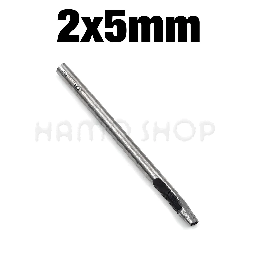 Leather Oval Shape Hole Punch Tool - Steel Craft DIY Punch