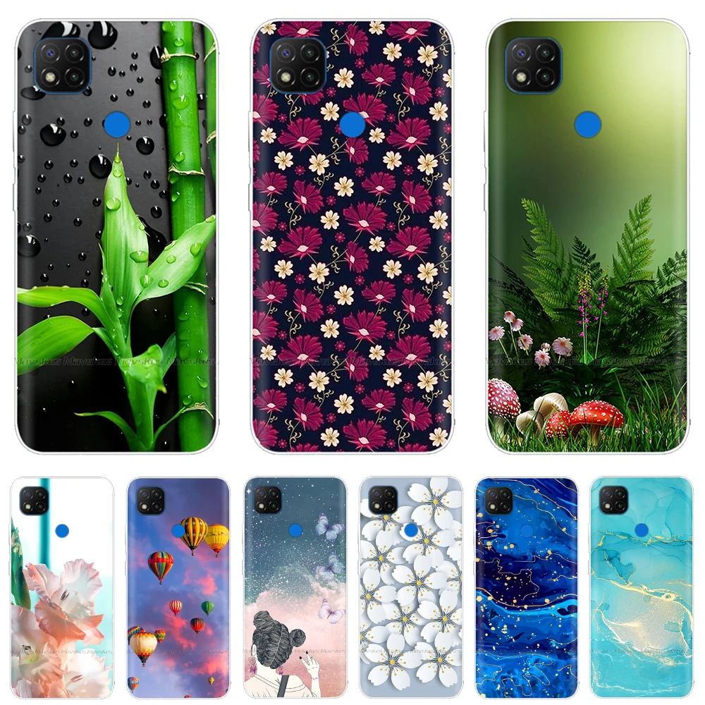 Per Redmi 9C Custodia Nfc Per Xiaomi Redmi 9C 9 C Custodia Per Telefono Carino Paraurti In Tpu Trasparente Per Xiaomi Redmi 9C Nfc Cover Fundas Coque