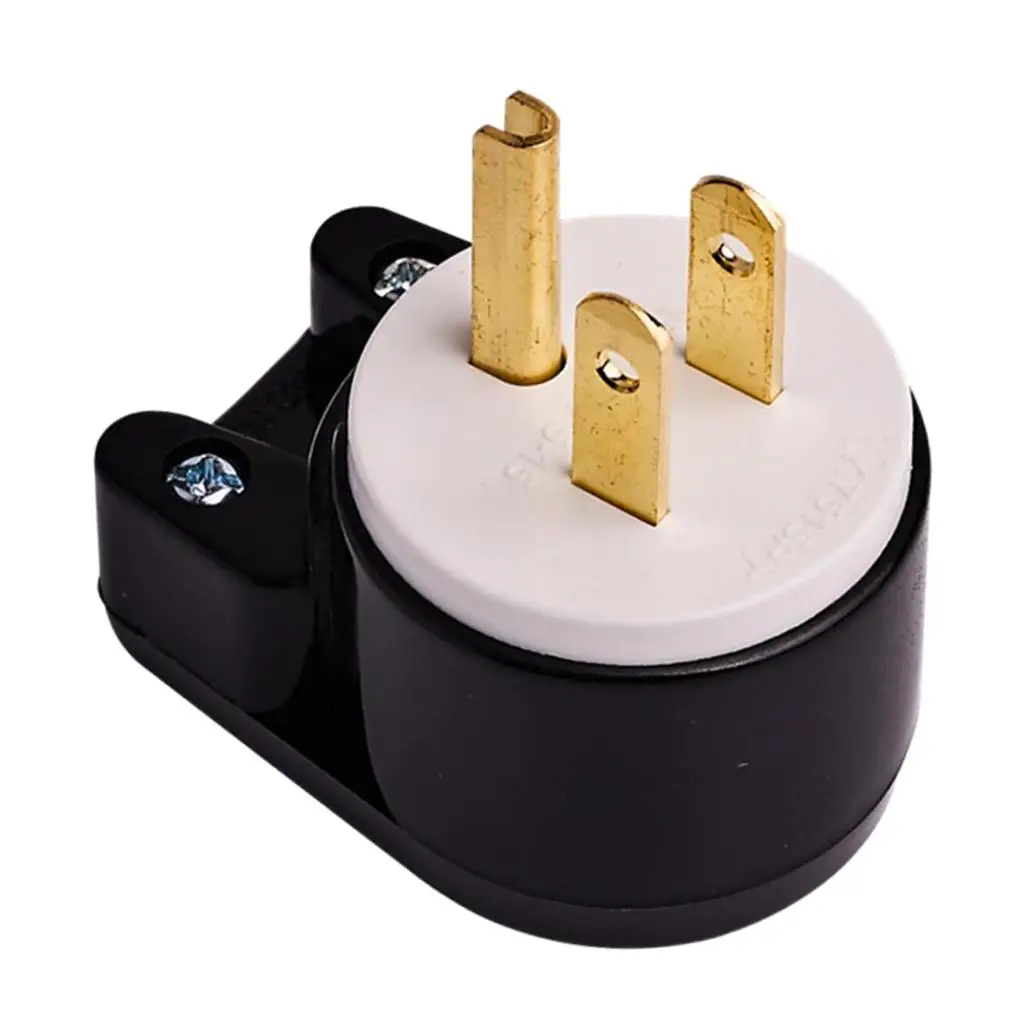 

Заземляющий фиксирующий штекер NEMA LK7515PT 5-15P, 15 А, 125 в, 2 полюса, 3 провода