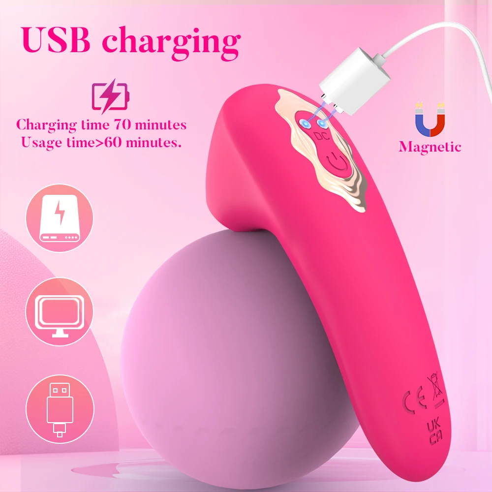 Powerful Sucking Vibrator 10 Suck Modes G Spot Oral Clitoris Stimulator Nipple Vacuum Massager Sex Toys Women Masturbator Clit Sucking Vibrator