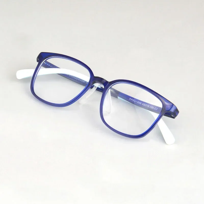SHINU Children's Glasses Ppsu Plastic Eyeglasses Blue Light Blocking Computer Lenses Kids Pink Glasses Frame No Diopter