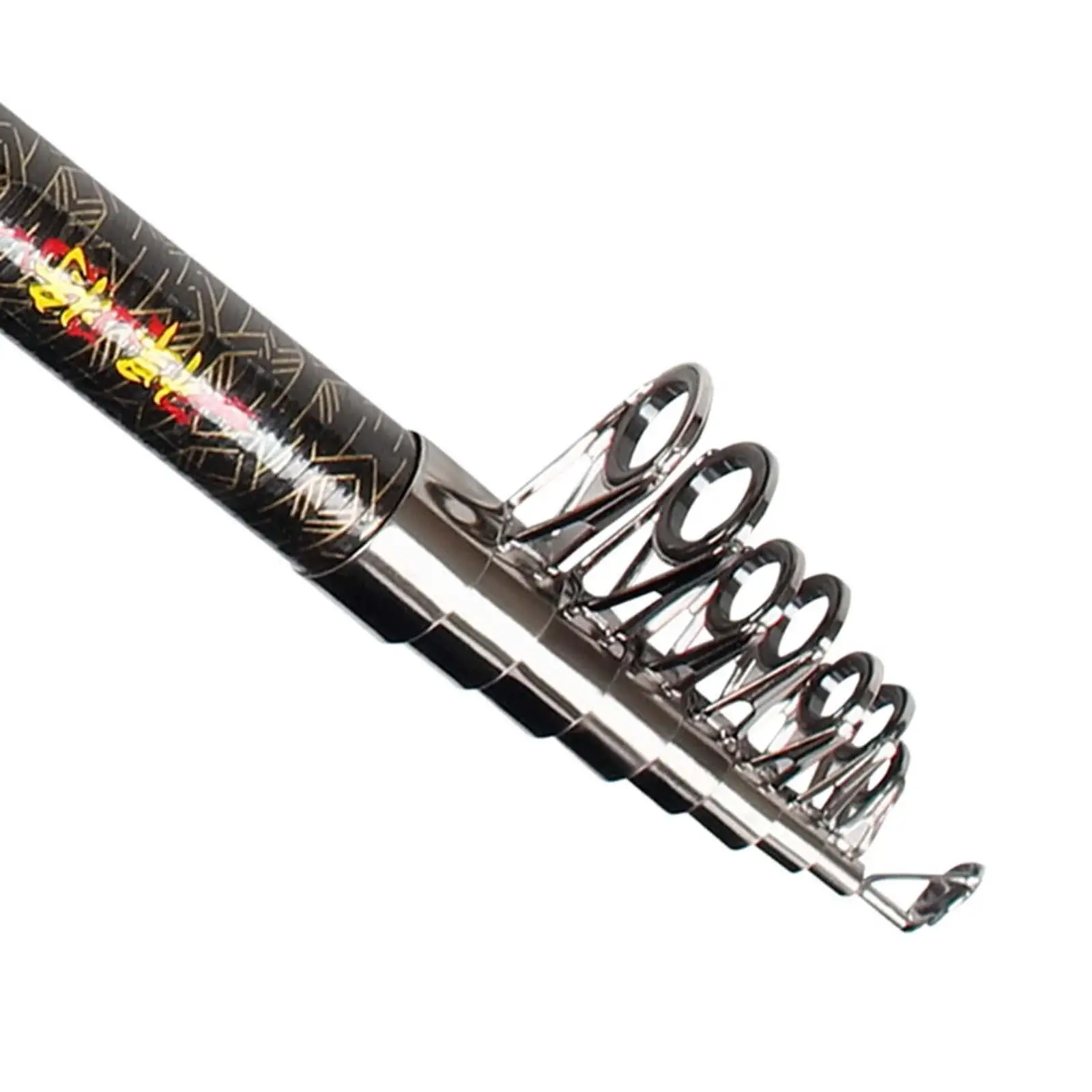 Telescopic Fishing Rod Fishing Tool for Reservoirs Salmon Fishing Accessory Telescopic Fishing Rod Fishing Tool for Reservoirs Salmon Fishing Accessory