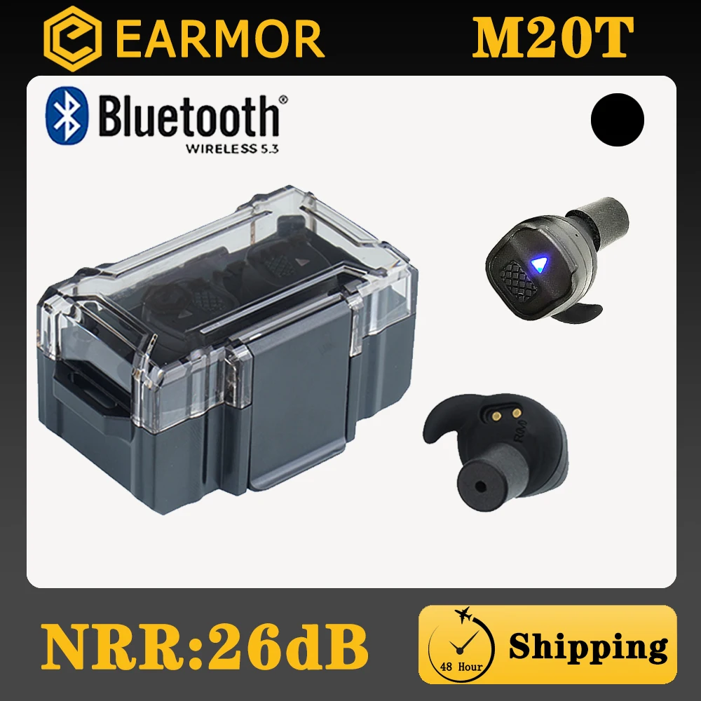 EARMORM20T53BluetoothEarbudsNewRechargeable26NRRElectronic