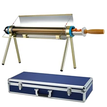  Solar Oven Portable Oven - 4.5L Stove Solar Cooker Kit BBQ Grill Solar Oven with Portable Case Outdoor Solar Grilling Oven 