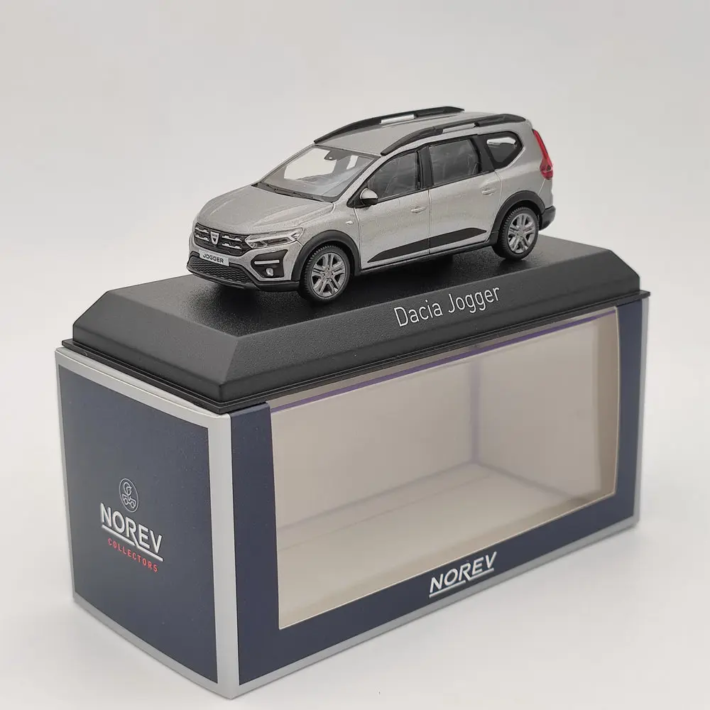 1/43 Norev Dacia Jogger 2022 Moonstone Silver Diecast Models Car Christmas Gift Limited Collection