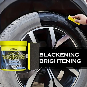 Car Tire Care Wax&Restorer - Waterproof Cleaner&Protector Plastic/Rubber Revitalizer Car Polishing&Repair Coating Refurbishment 1