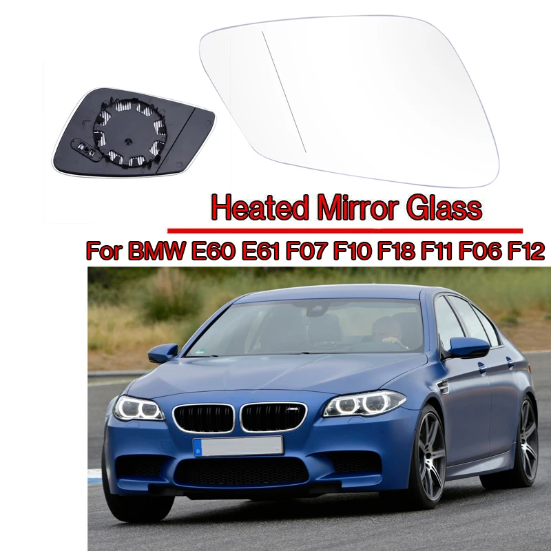 Heater Side Rearview Mirror Glass Heated Antifog Defrosting Door Wing
