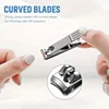 12Pcs Stainless Steel Nail Clipper Set for Women and Men - Fingernail and Toenail Cutter 6