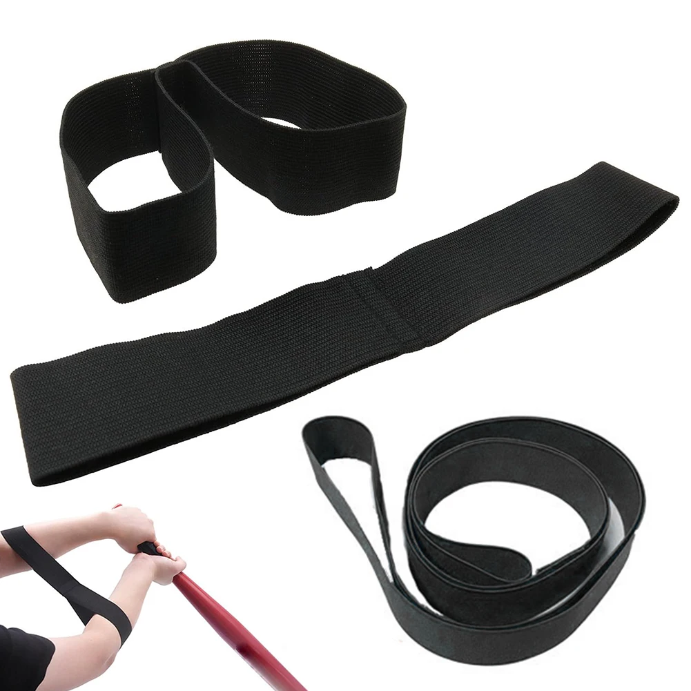 Baseball Softball Hitting Resistance Bands Elastic Baseball Batting Training Aids Equipments Baseball/Softball Swing Trainer Aid