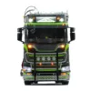 Toucan Customized Lesu Metal 6X6 Chassis 1/14 RC Tractor Truck 770S Hydraulic Crane DIY Lorry W/ Sound Light System Toy Model 2