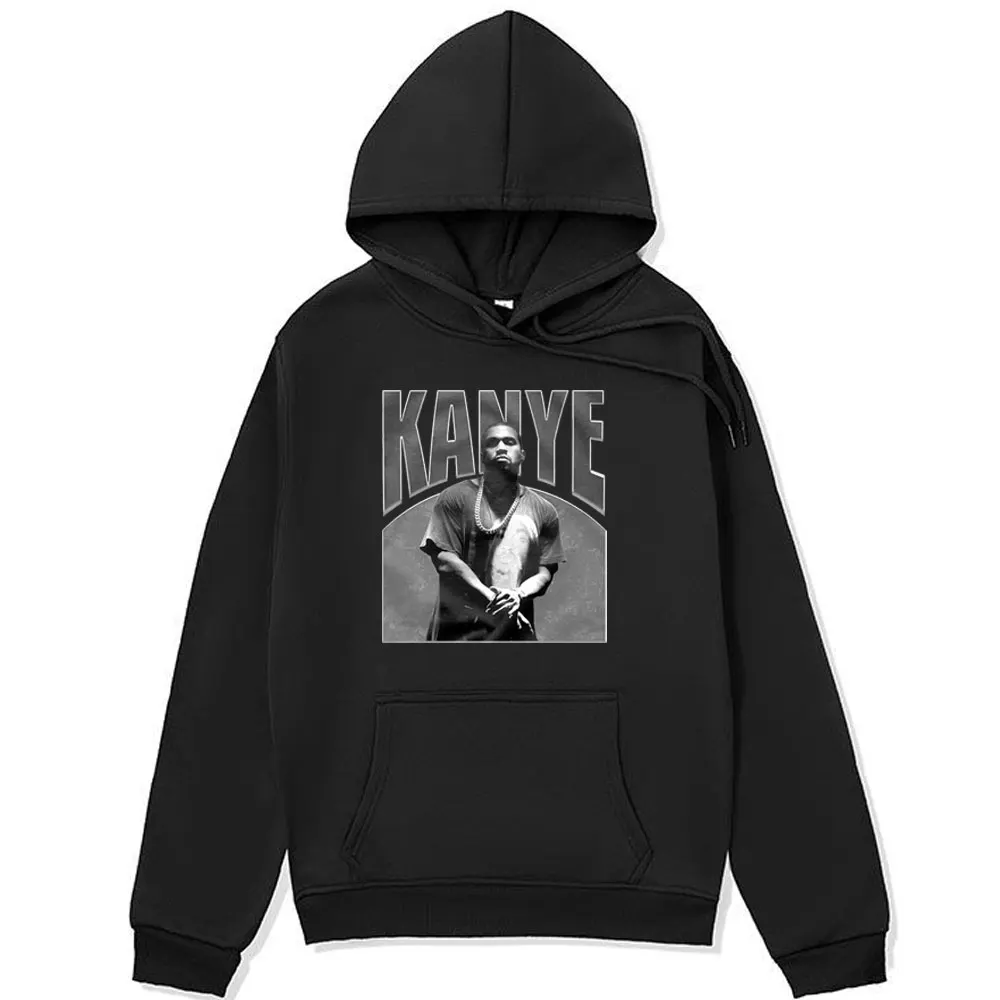 Rapper Kanye West College Dropout Graphics Hoodie Male Autumn and Winter Fashion Oversized Sweatshirts Men Long Sleeve Pullover