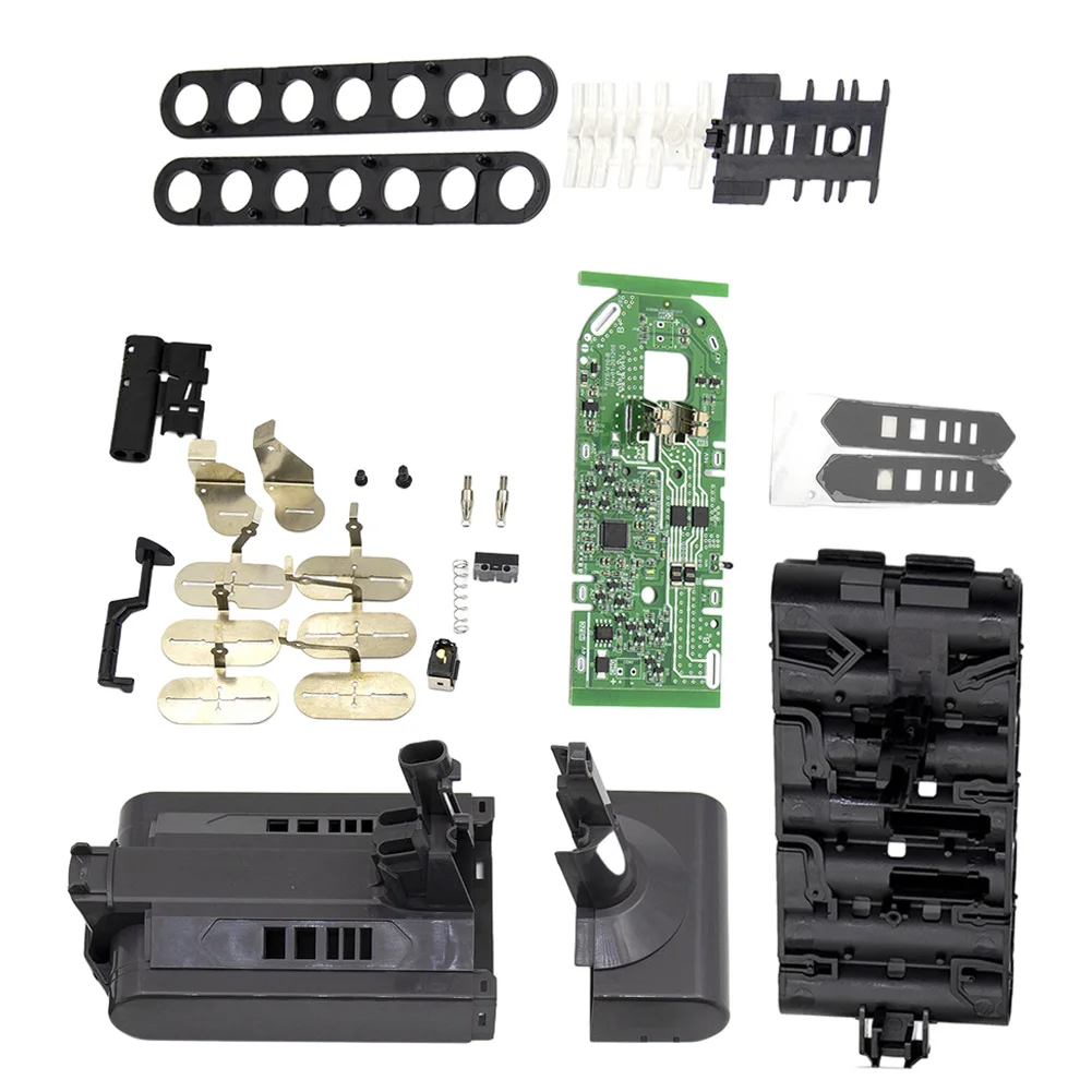 

25.2V Rechargeable Battery Plastic Case With Board PCB Board For V10 Vacuum Cleaner Replacement Power Tool Accessories
