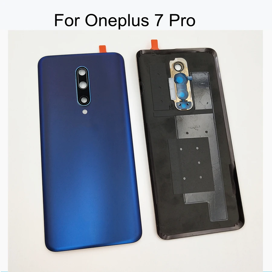 For Oneplus 7 Pro 7pro Glass Back Battery Cover Rear Door Housing Panel
