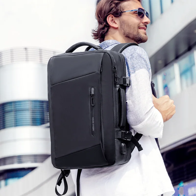 Mark Ryden 17"Laptop Backpack Raincoat Male Multi-layer Space Large Capacity Travel Backpack Bag Anti-thief Mochila for Women 6