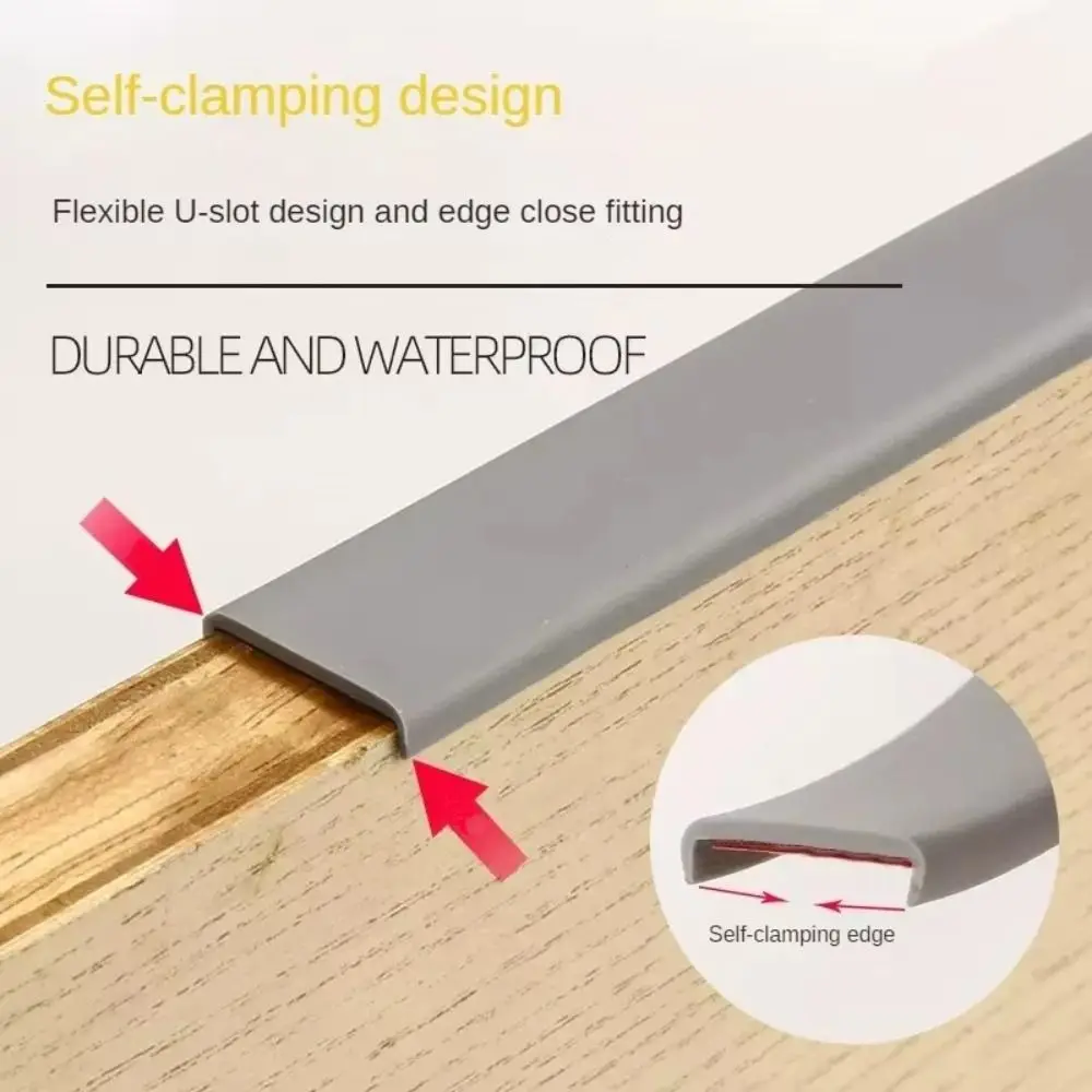U-Shaped Self-Adhesive Rubber Edge Protector – 2M Safety Guard Strip