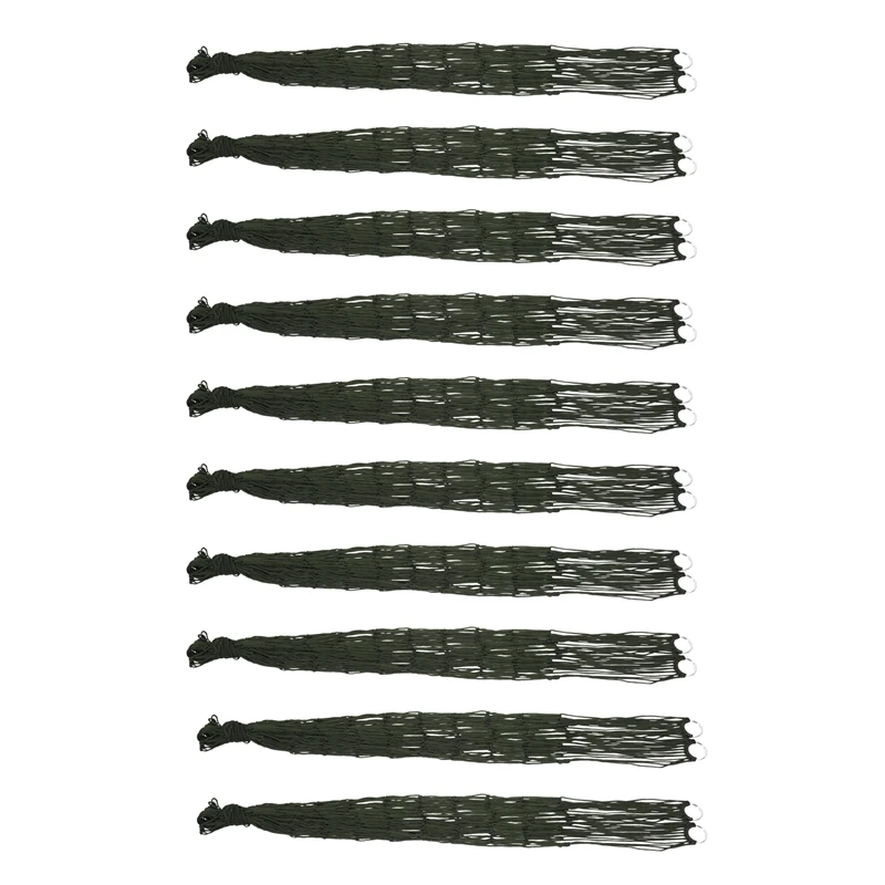 

10X Portable Outdoor Sport Hammock, Outdoor Camping Hammock Mesh Net For Garden Beach Yard Garden Swing Hanging Bed