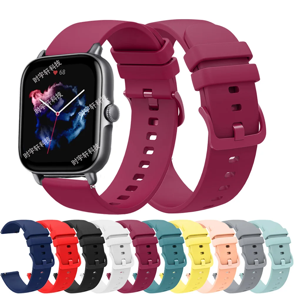 Compatibile GTS 3, GTR Mini, Bip 3 Cinturino Amazfit Elfofle Cinturino Di Ricambio Per Amazfit GTS 4 Mini/GTS 3/2/Mini/2e E Bip 3 Pro/U Pro - Braccialetto In Nylon Intrecciato Elastico Morbido 20mm