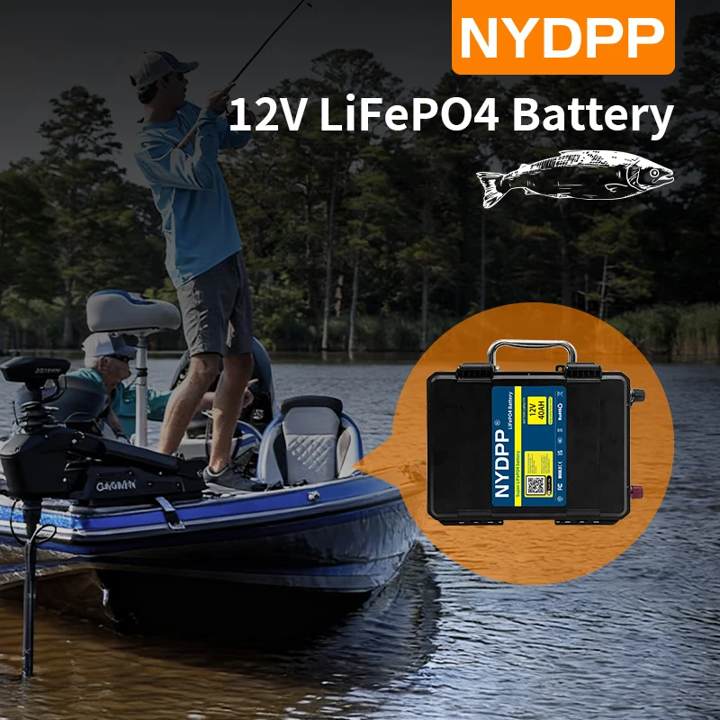 Batterie LiFePO4 12V 20Ah/40Ah étanche pour RC