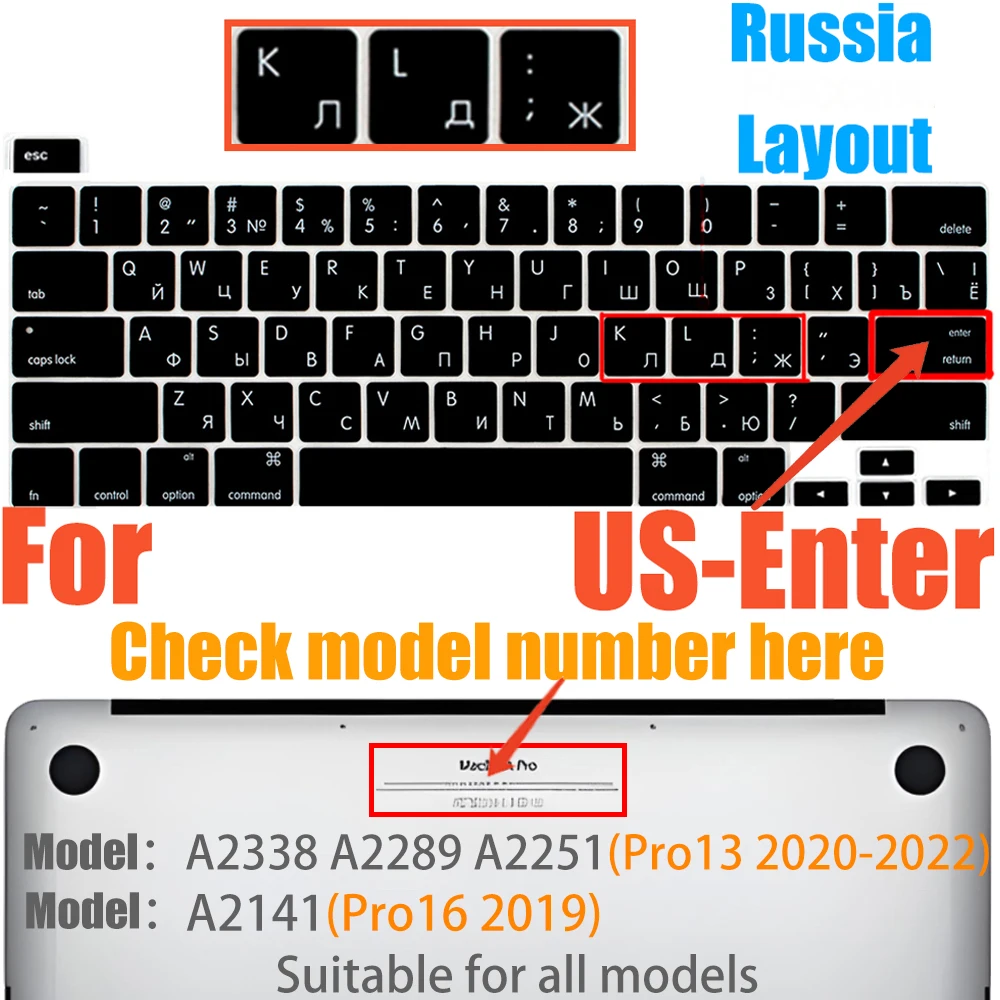 Black Keyboard Cover Skin