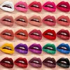 25-Color Lipstick Palette Long-Lasting 24-Hour Wear,Waterproof and Smudge-Proof,Multi-Purpose for Lips and Eyes,Valentine's Gift 6