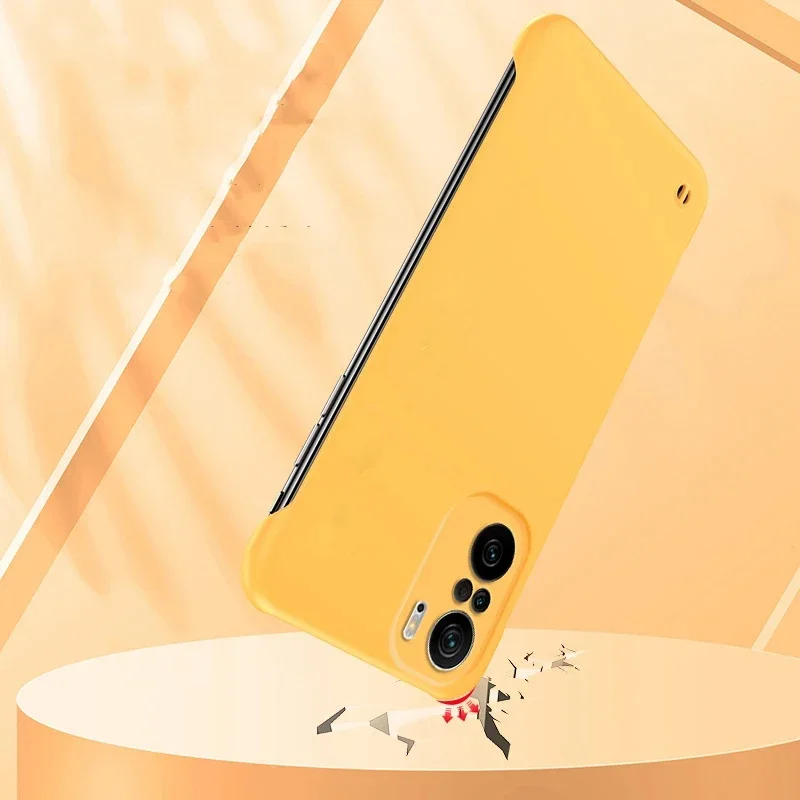 Sleek Matte Borderless Phone Case - Slim Hard PC Design