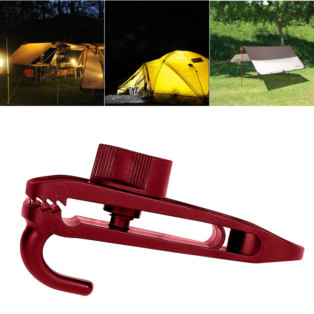 Tarpaulin Clip Jaw Grip Trap Tent Canopy Buckle Outdoor Windproof