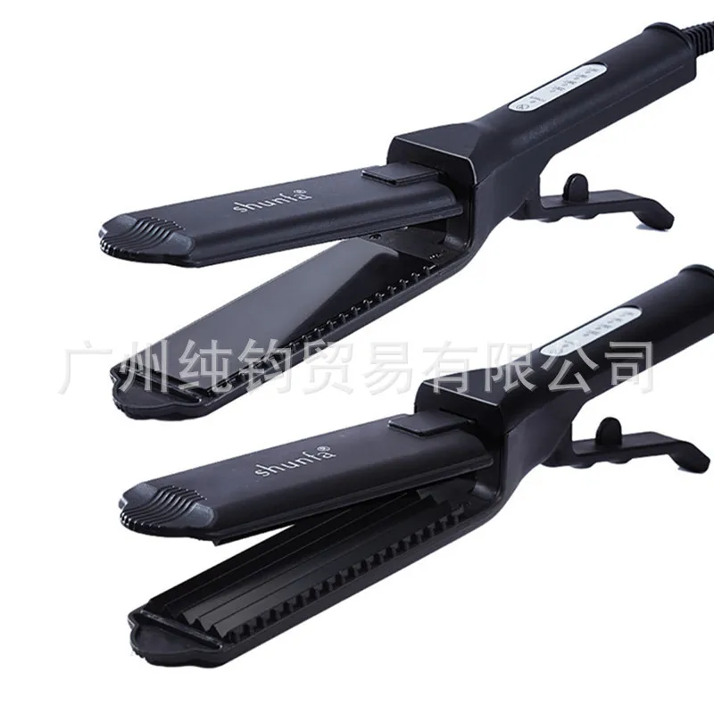 Ceramic Titanium Gold Straight Hair Comb Corn Board Special Use Salon Professional Hair Clipper Trade Expert Corn Board Cutting