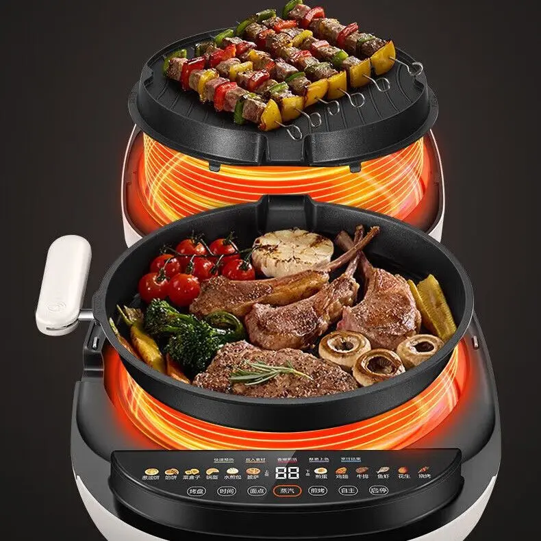 Household electric pancake maker pancake maker double-sided detachable and washable multifunctional electric rack