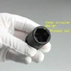1/2" Short Impact Socket Adopter Air Sockets 6 Point 10 12 13 14 16 17 18 19 21 24 27 30 32mm for Electric Impact Air Pneumatic 3