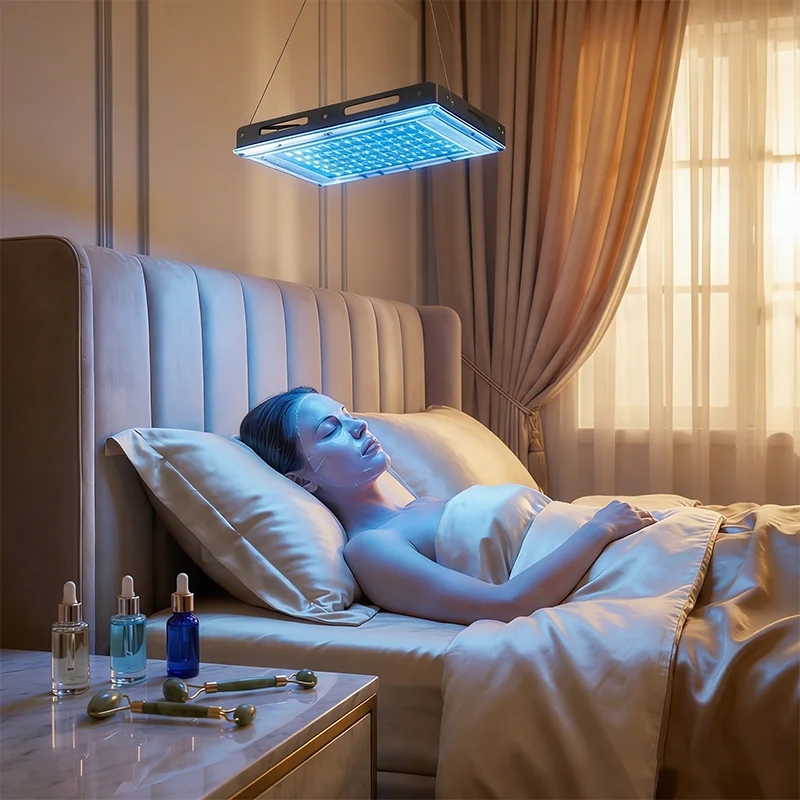 Tanning Lamp, 96 Led Blue Light, LED Panel Light Beauty Device, The First Choice For Gift Giving, Low Voltage USB Plug, Small
