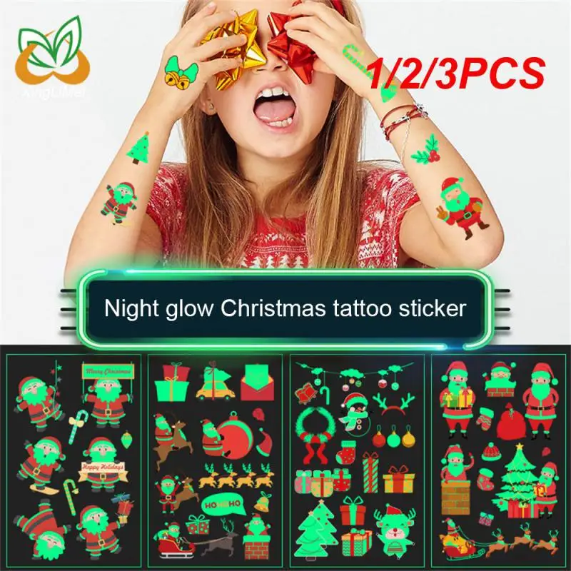 

Водонепроницаемые наклейки для татуировок, безопасные и нетоксичные, легко наносится и снимается, веселая и праздничная наклейка