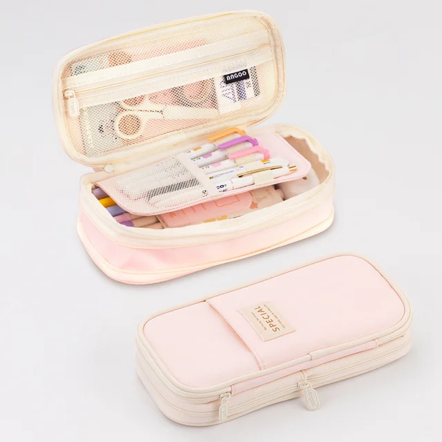 SUNEE - Estuche Para Lápices Para Carpeta De 3 Anillos, Bolsa