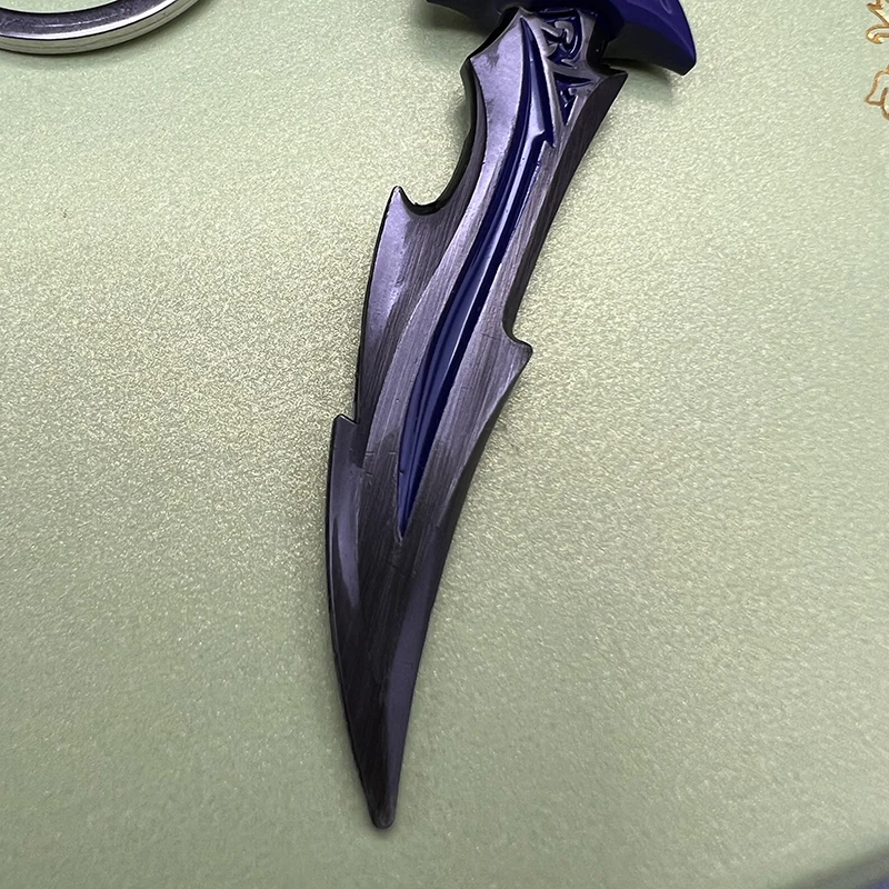 18cm valorant reaver faca arma modelo realista mini chaveiro jogo chaveiros cosplay adereços - AliExpress
