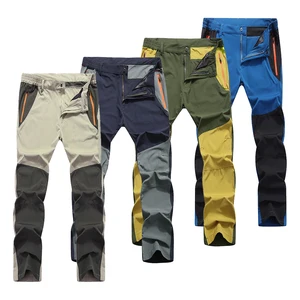 Мужские Походные штаны для кемпинга износостойкие быстросохнущие антиуф-брюки водонепроницаемые эластичные брюки 5XL для скалолазания треккинга на лето